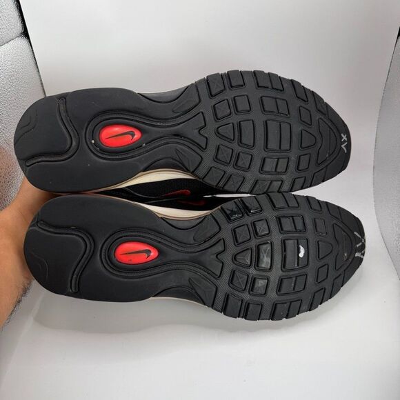Nike Air Max 97 Blue Fury Ember Shoes Men Size 11.5 Black/Red Running CJ0768 001 main image 9